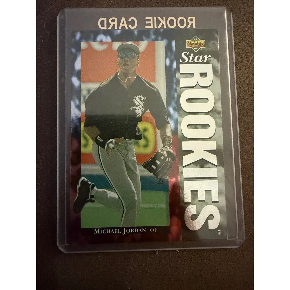 1994 Upper Deck Michael Jordan Star Rookies Chicago White Sox Baseball Card #19